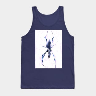 Spider Blue Tank Top